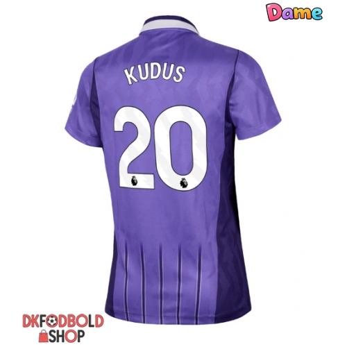 Tottenham Hotspur Mohammed Kudus #20 Tredje trøje Dame 2026-27 Kort ærmer